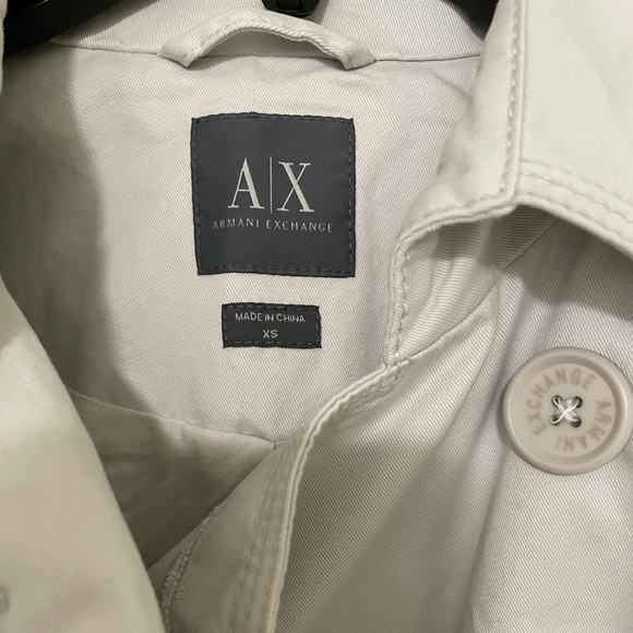 Armani Exchange trench coat with belt - Picture 4 of 14